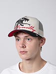Бейсболка GOORIN BROTHERS арт. 101-2933 (кремовый / черный)